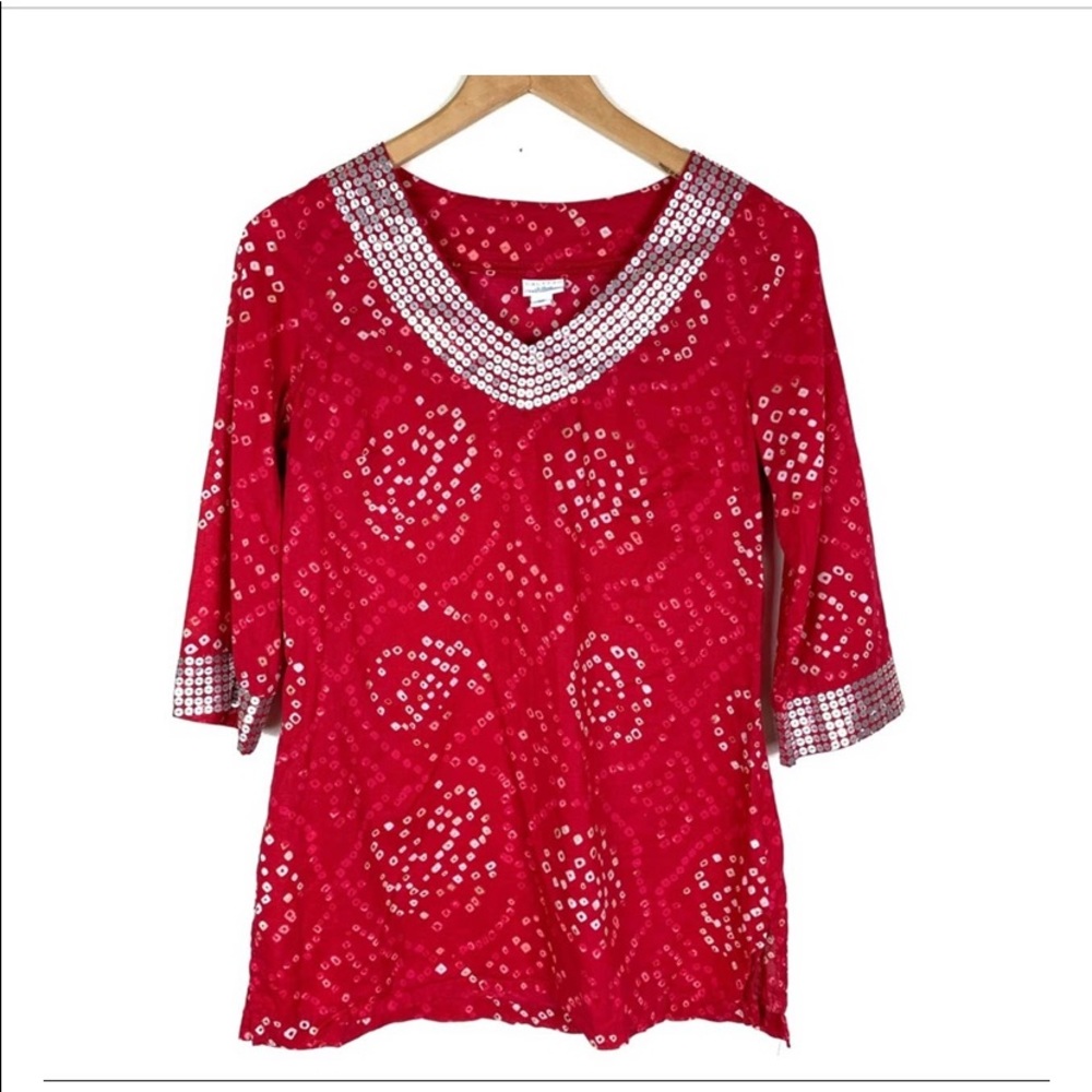 Calypso for Target women’s size L sequin top